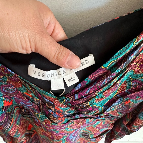Veronica Beard Bellino Paisley Long Sleeve Dress NWT - Picture 5 of 8